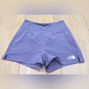 The North Face Girls Large Purple FlashDry Athletic Shorts